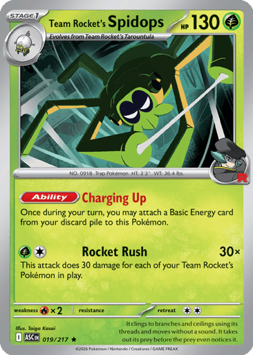 Team Rocket's Spidops