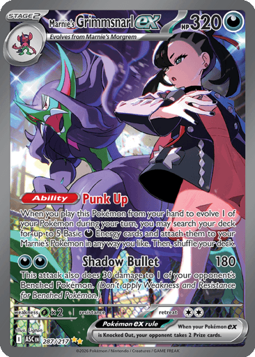 Marnie's Grimmsnarl ex