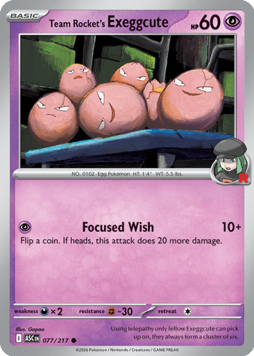 Team Rocket's Exeggcute