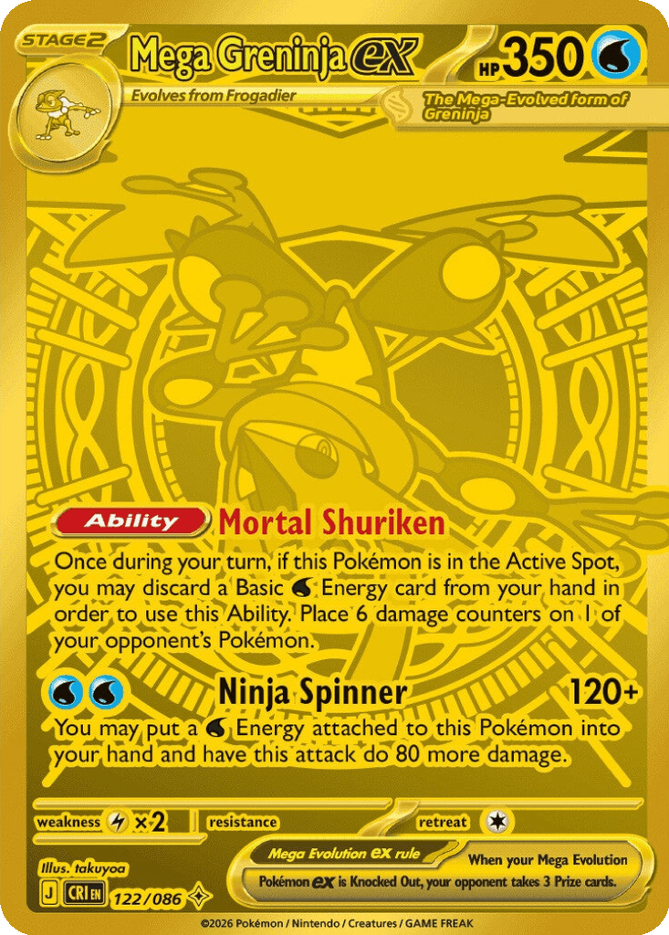 Mega Greninja ex