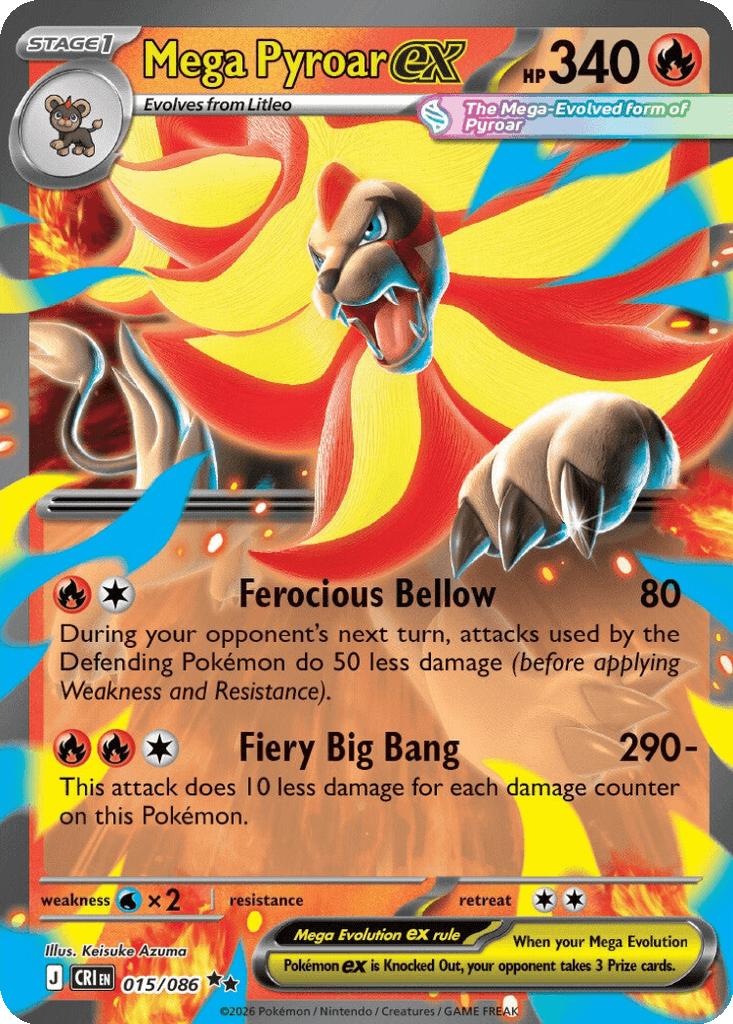 Mega Pyroar ex