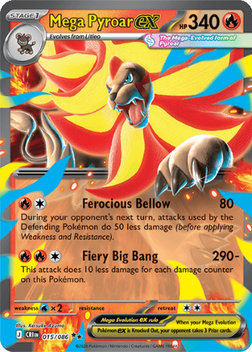 Mega Pyroar ex