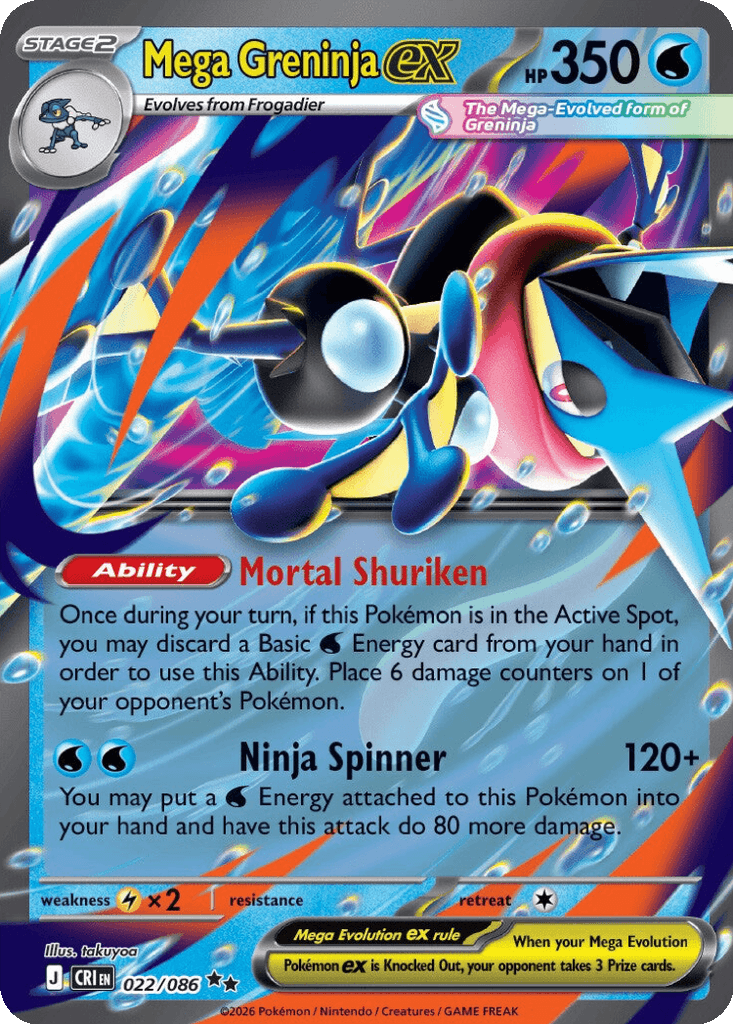 Mega Greninja ex