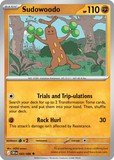 Sudowoodo