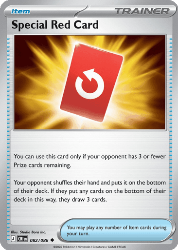 Special Red Card