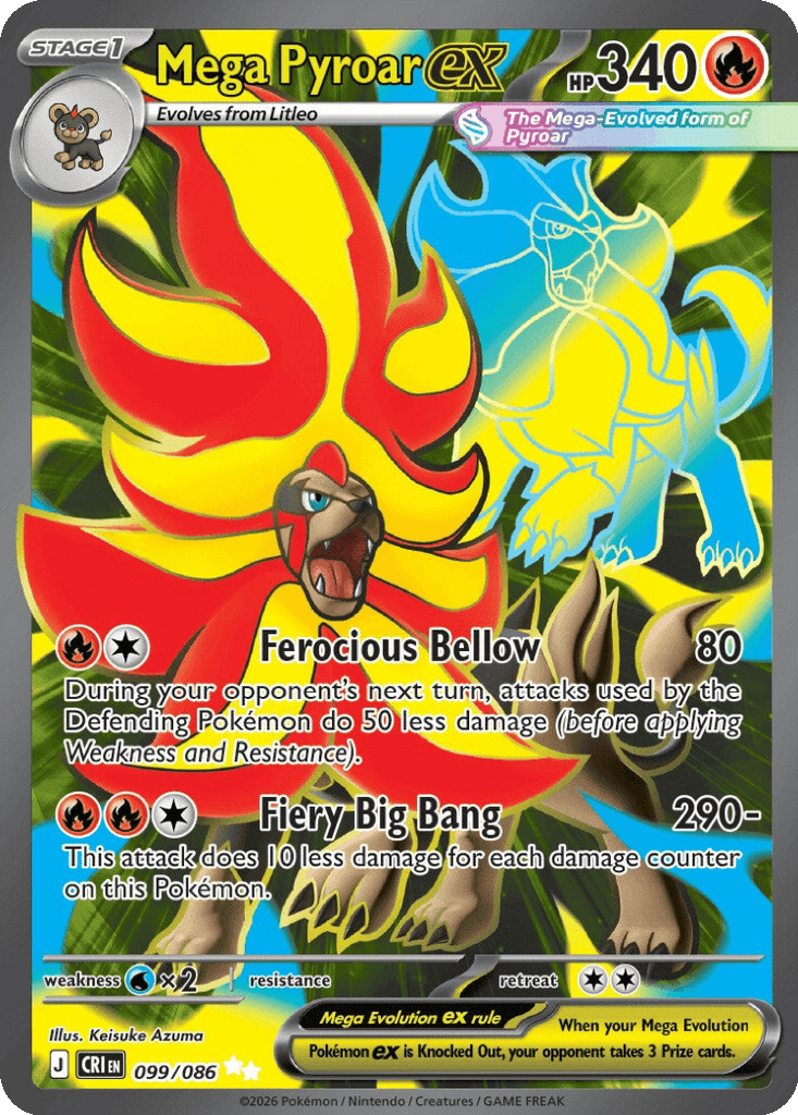 Mega Pyroar ex