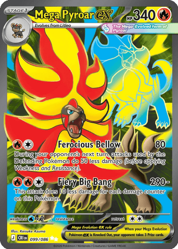 Mega Pyroar ex