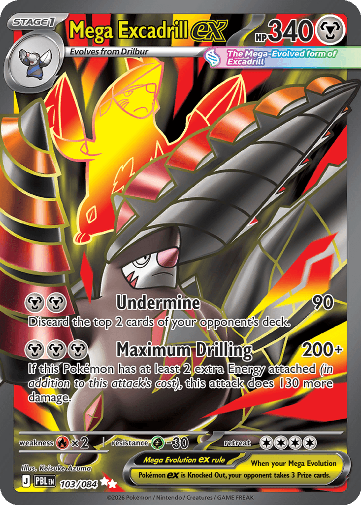 Mega Excadrill ex