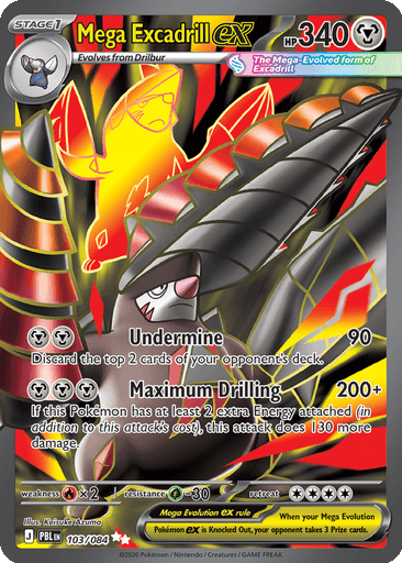 Mega Excadrill ex