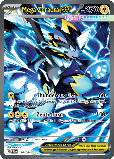 Mega Zeraora ex