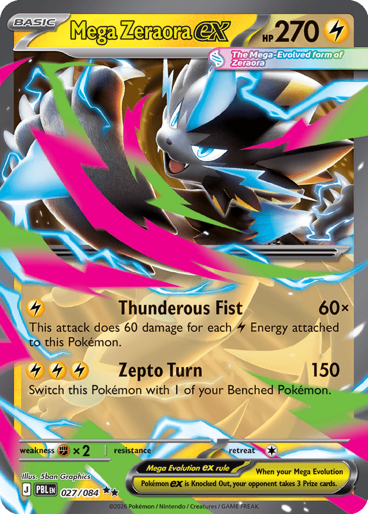 Mega Zeraora ex