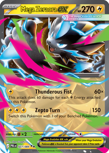 Mega Zeraora ex