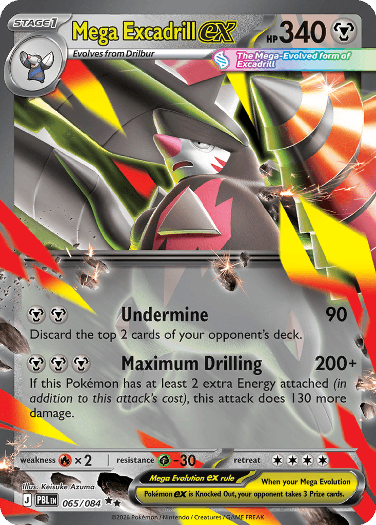 Mega Excadrill ex