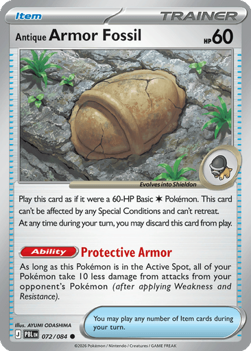 Antique Armor Fossil