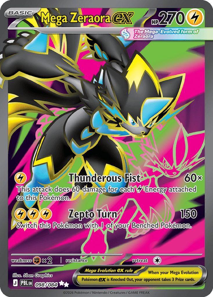 Mega Zeraora ex