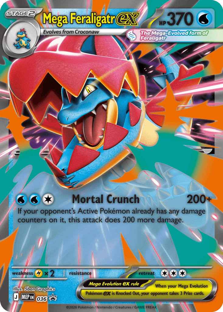 Mega Feraligatr ex