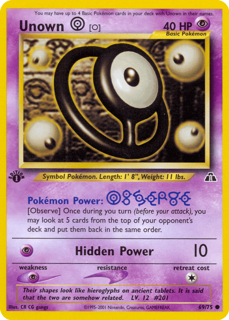 Unown [O]