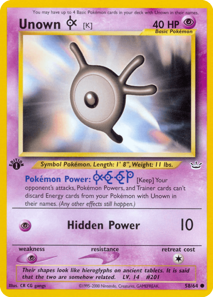Unown [K]