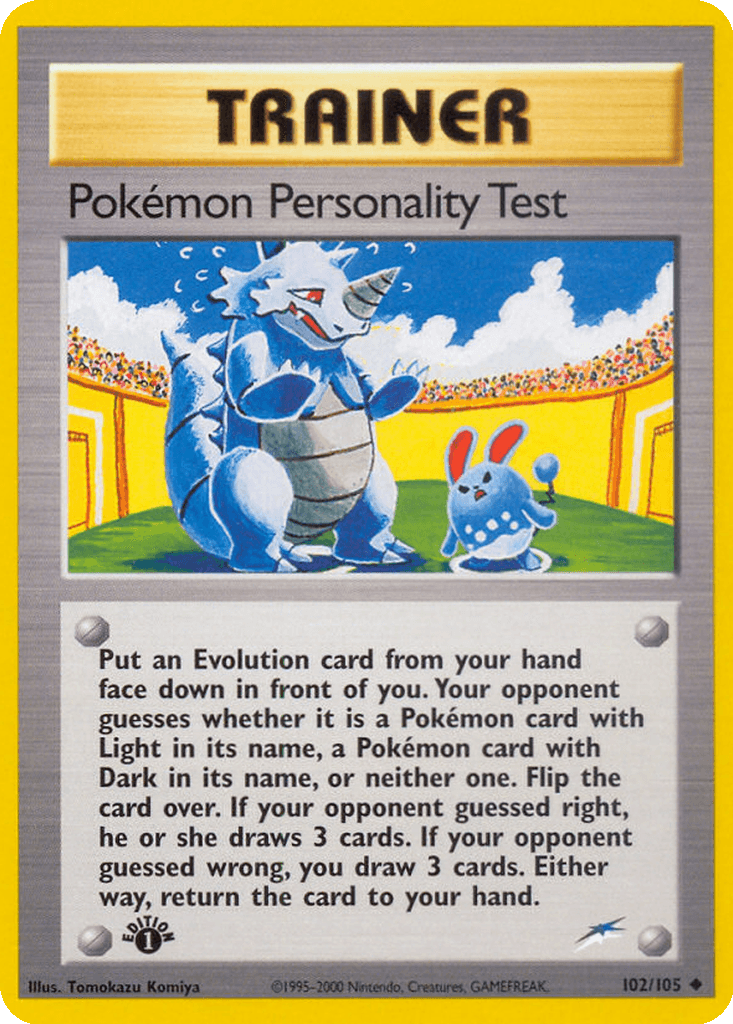 Pokémon Personality Test