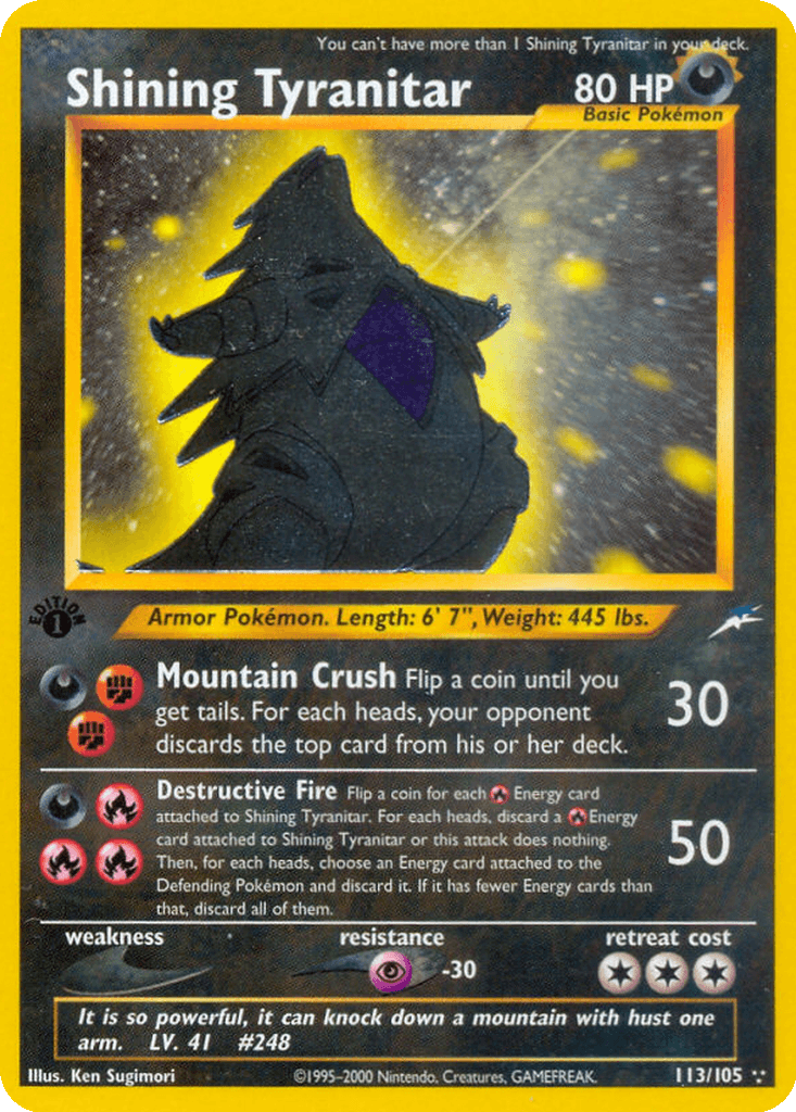Shining Tyranitar