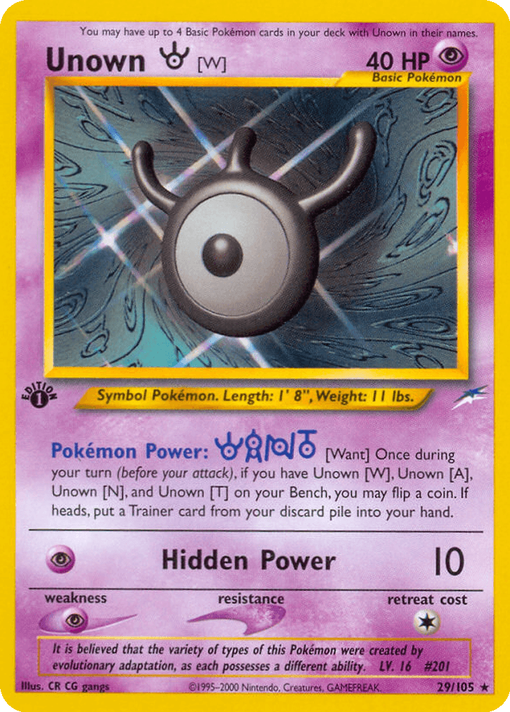 Unown [W]