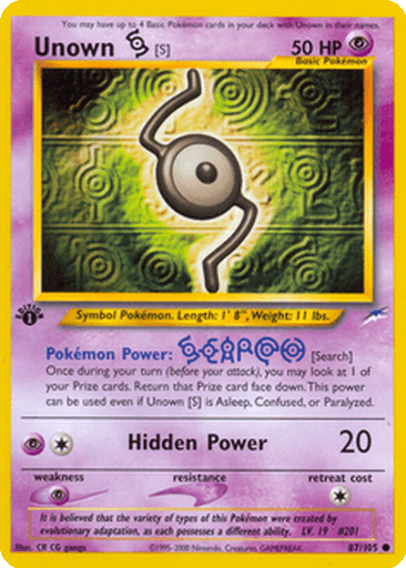 Unown [S]