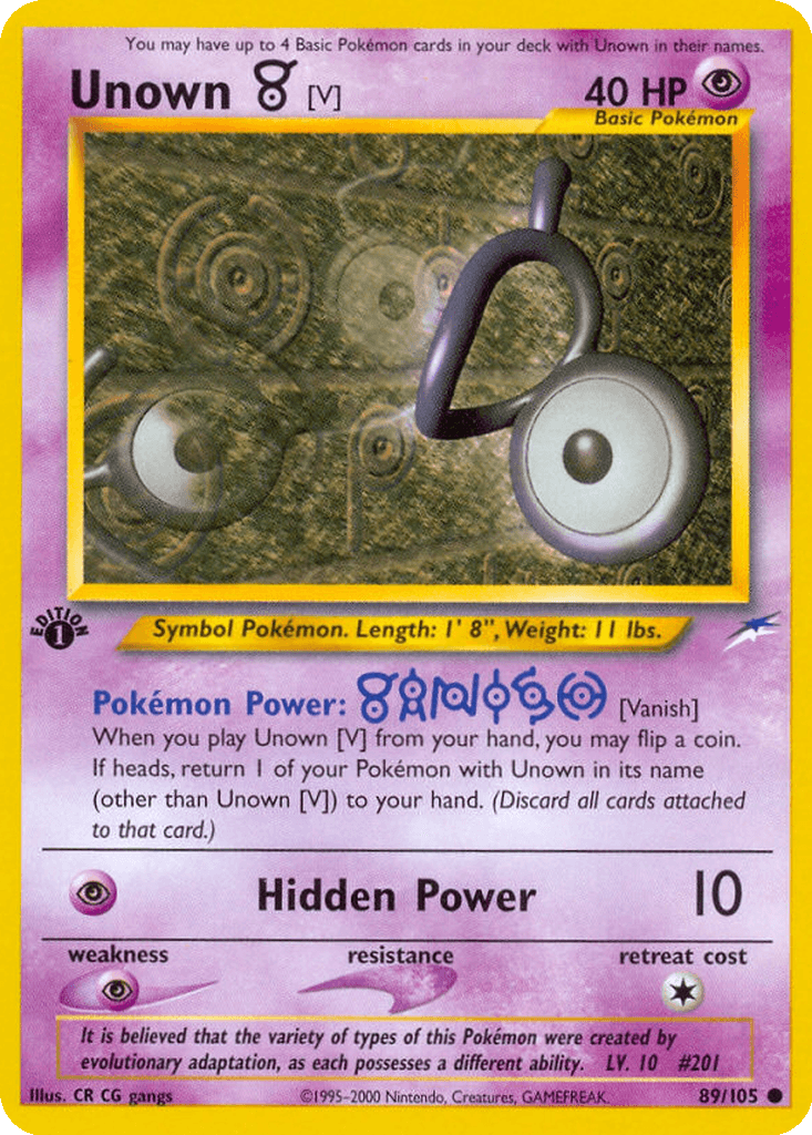 Unown [V]