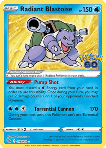 Radiant Blastoise