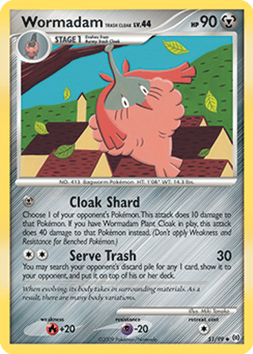 Wormadam (Trash Cloak)