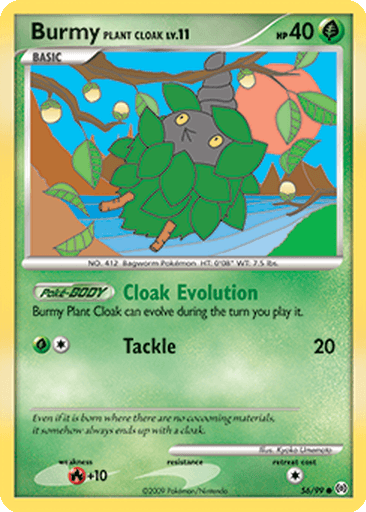 Burmy (Plant Cloak)