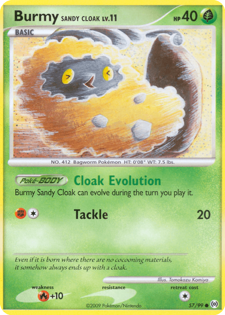 Burmy (Sandy Cloak)