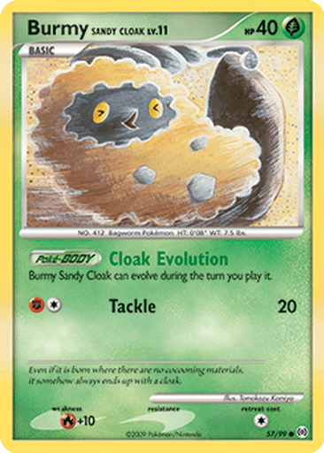 Burmy (Sandy Cloak)
