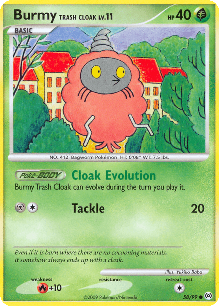 Burmy (Trash Cloak)