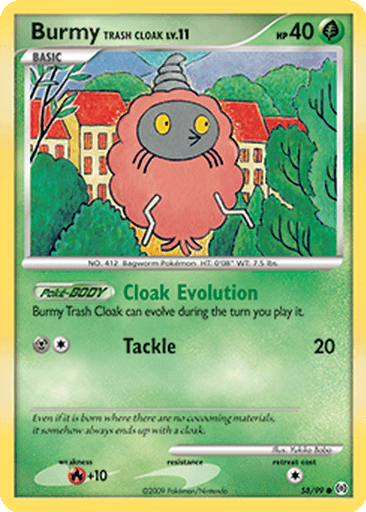 Burmy (Trash Cloak)