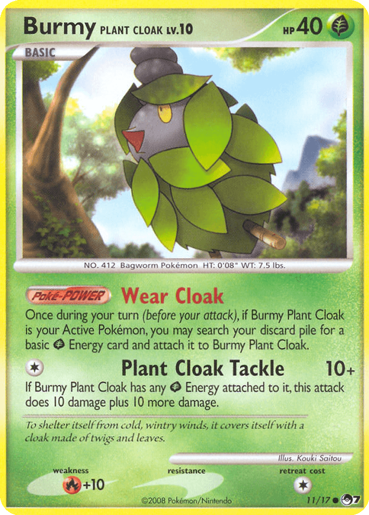 Burmy (Plant Cloak)