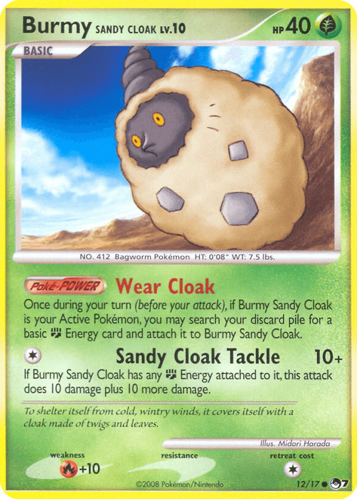Burmy (Sandy Cloak)