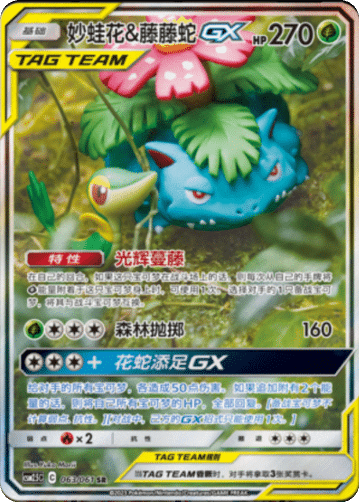 Venusaur & Snivy GX