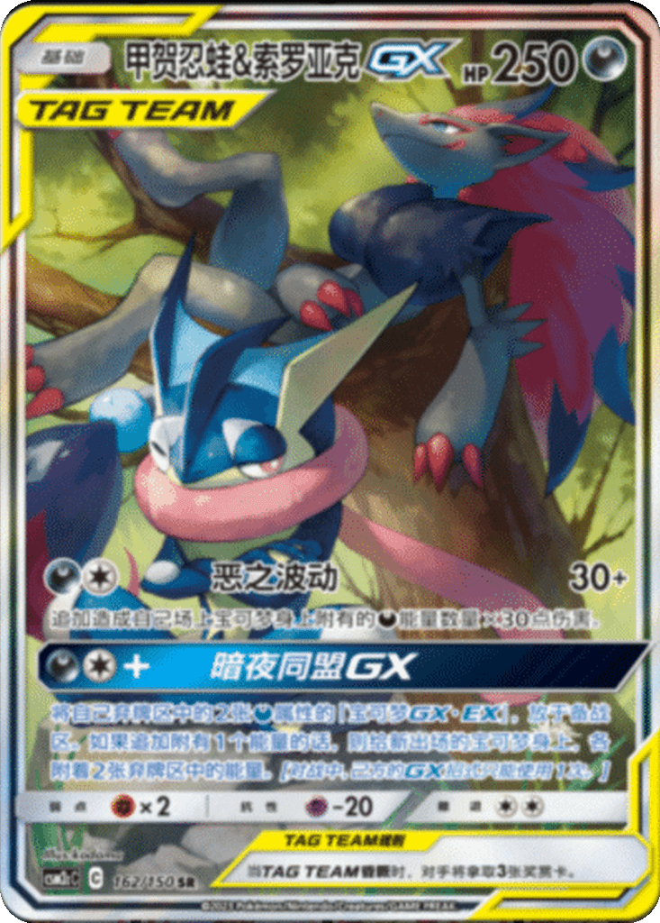 Greninja & Zoroark GX