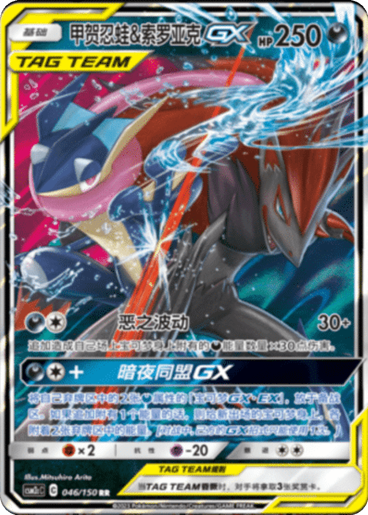 Greninja & Zoroark GX