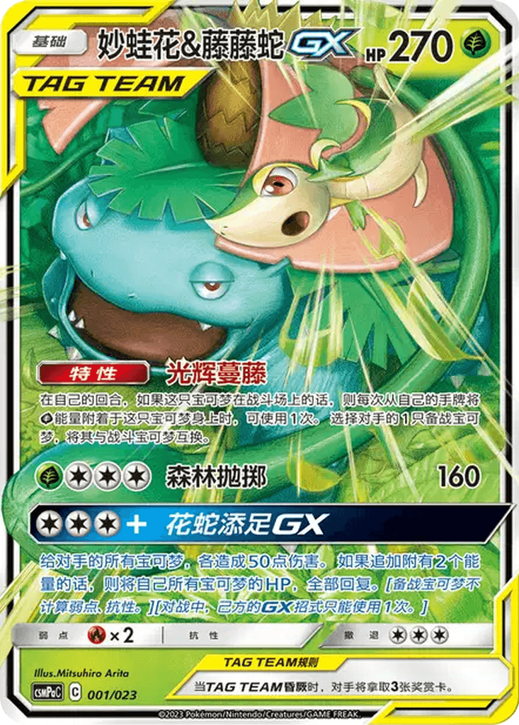Venusaur & Snivy GX