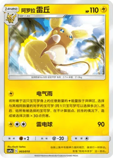Alolan Raichu