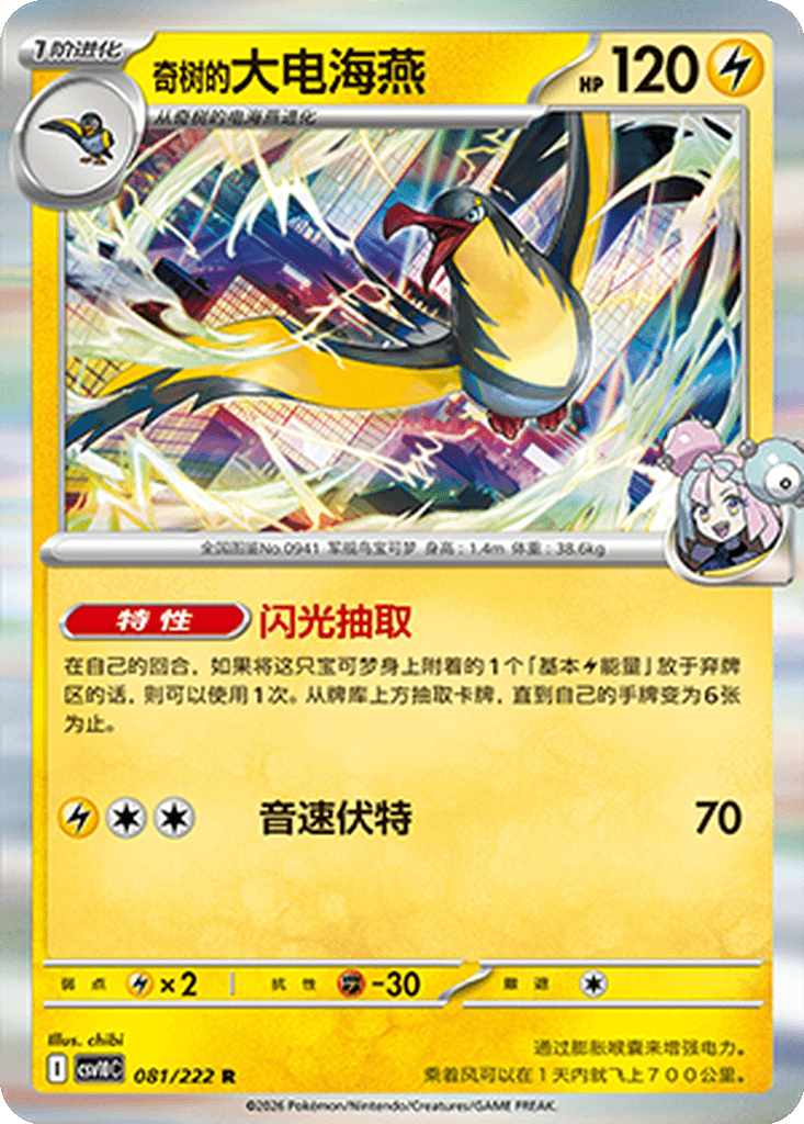 Iono's Kilowattrel