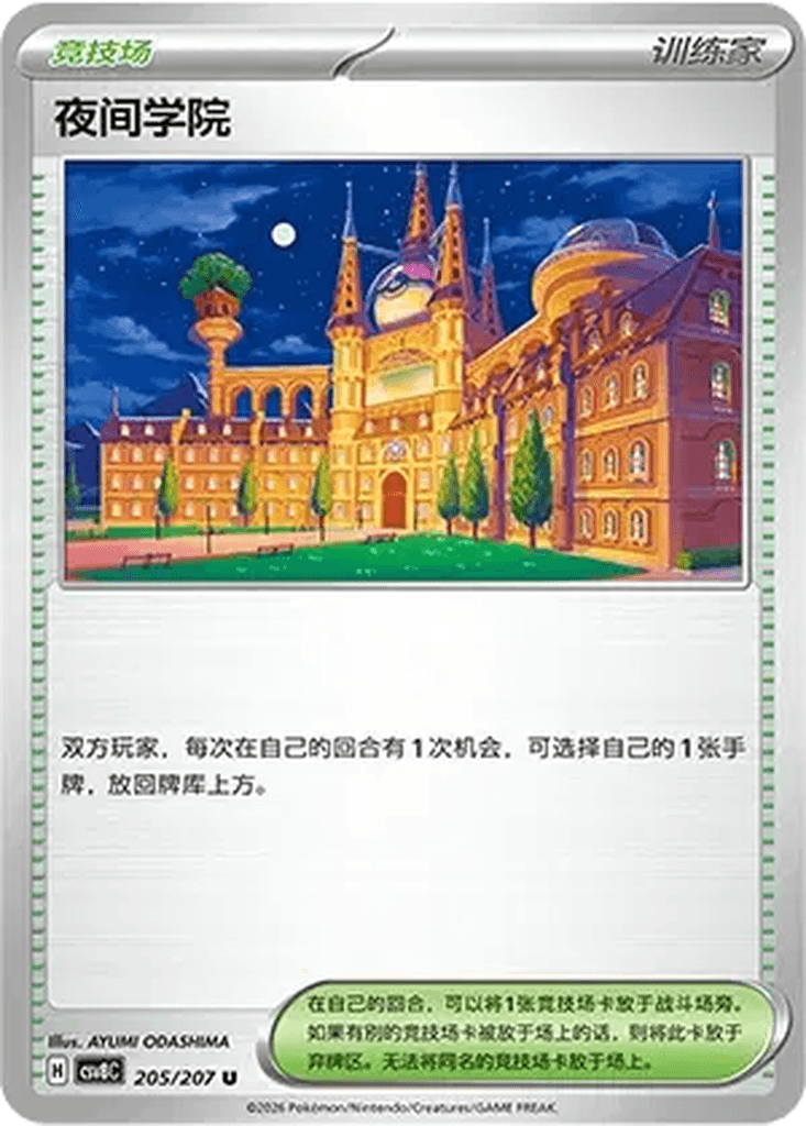 Academy at Night