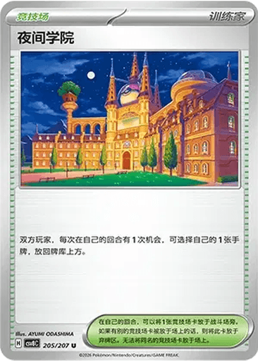 Academy at Night