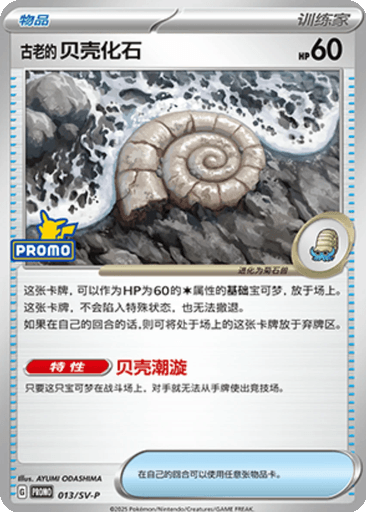 Antique Helix Fossil