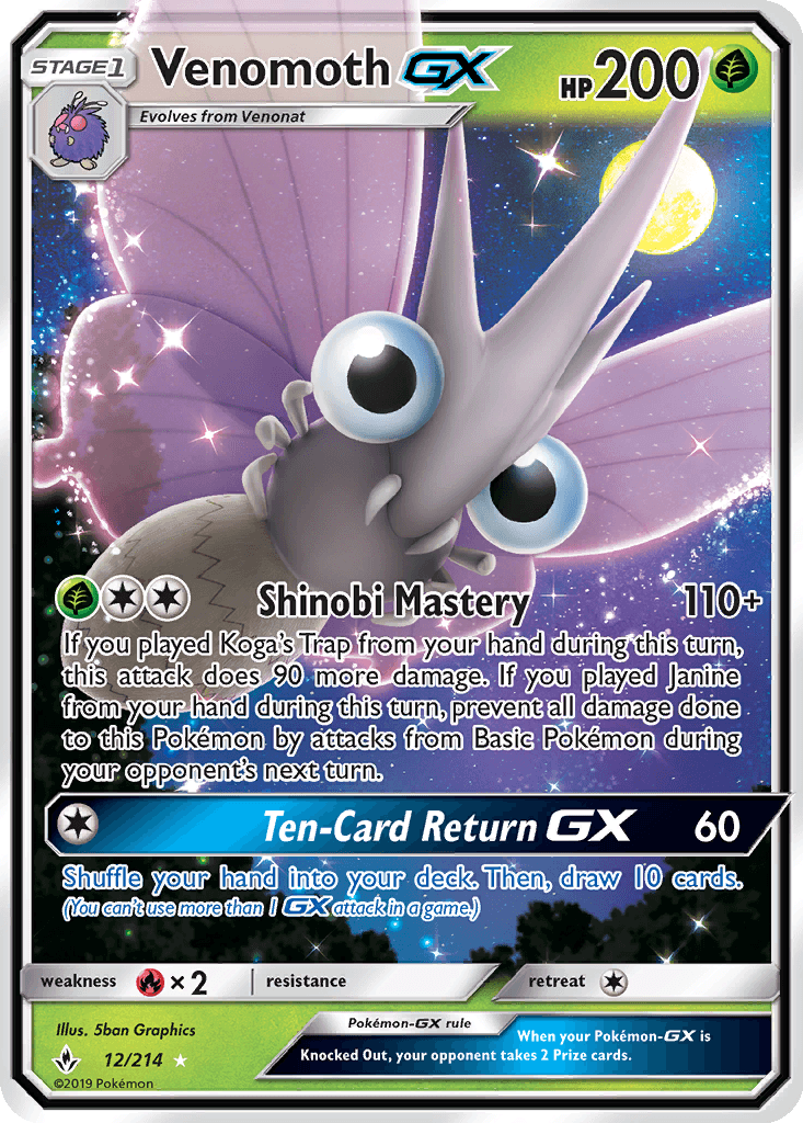 Venomoth GX