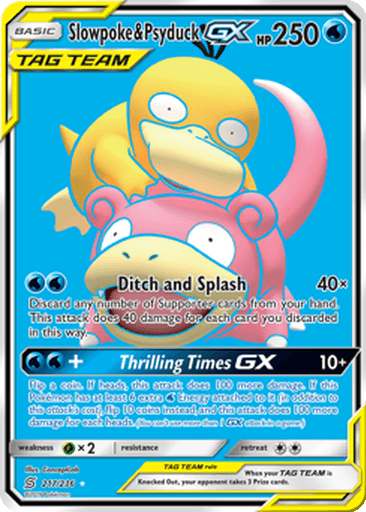 Slowpoke & Psyduck GX