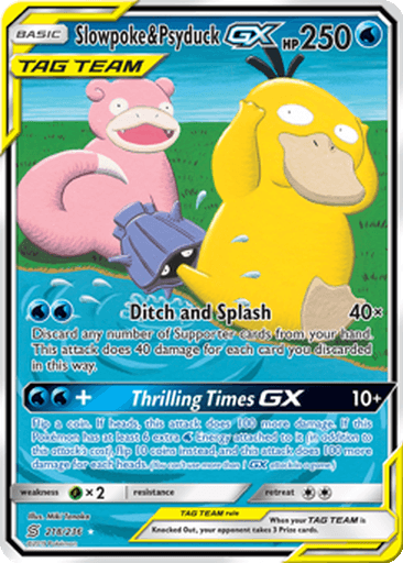 Slowpoke & Psyduck GX