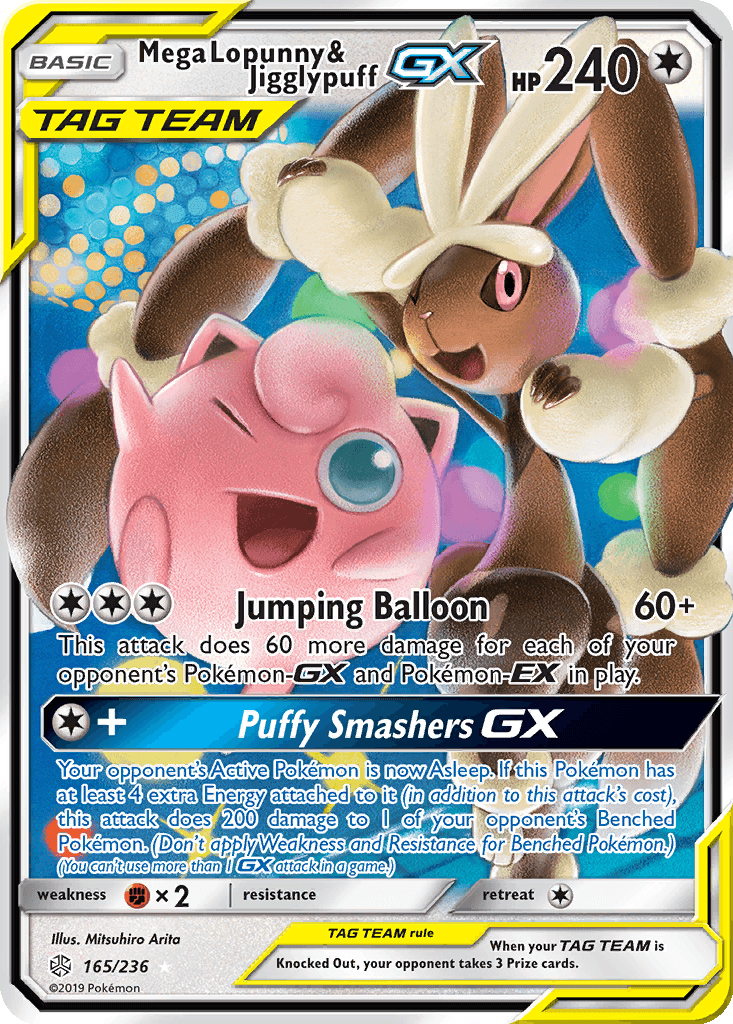 Mega Lopunny & Jigglypuff GX