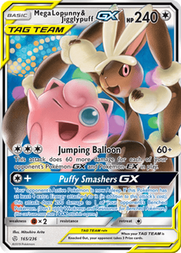 Mega Lopunny & Jigglypuff GX